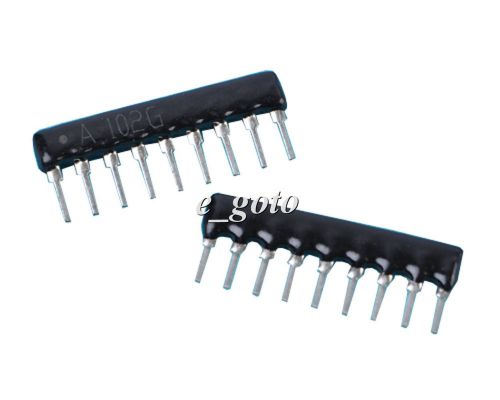 1pc DIP-9 DIP Row Resistor102 1K DIP9  SIP RESISTOR