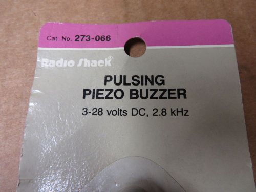 PIEZO PULSING ALERT group of 2  pieces ARCHER tandy RADIO SHACK # 273-066 NOS
