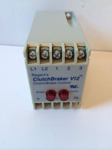 NEW REGENT CONTROLS CLUTCHBRAKER V12