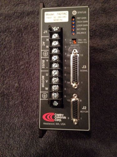 Copley Controls Brushless Servo Amp 7427AC Mod:8001264