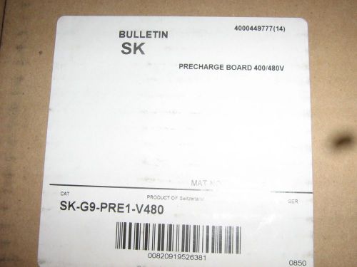 Allen Bradley precharge board 400/480V for AC Drive SK-G9-PRE1-V480 NEW