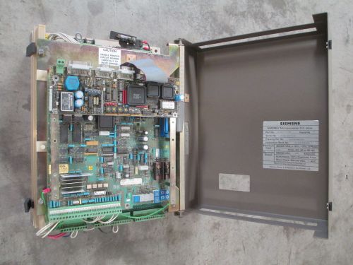Siemens SIMOREG Microprocessor DC Drive 1330 Amp S2-48255-B-001 1100 Amp Input