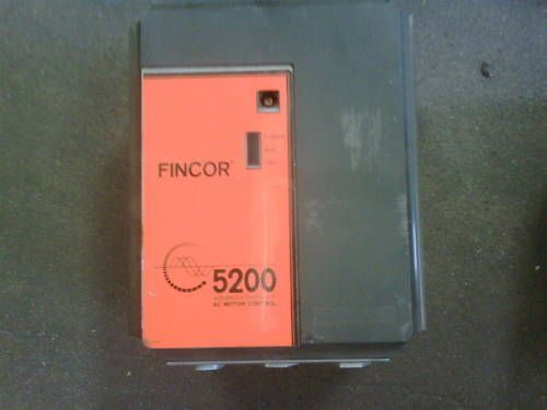 FINCOR 5200 AC MOTOR CONTOL  5203P0 *USED*
