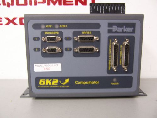 8337 parker 6k2-nk compumotor servo / stepper controller for sale