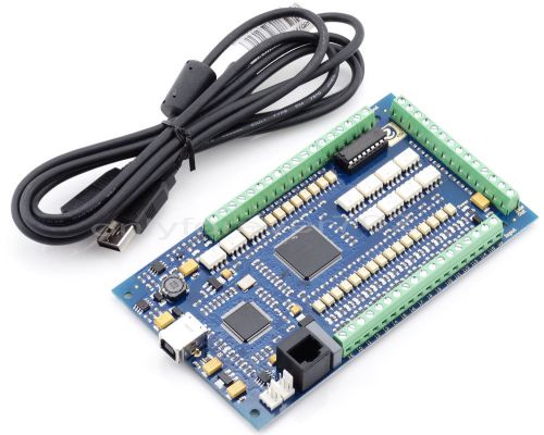 Cnc 3 axis 1mhz mach3 usb motion controller card interface breakout board e-cut for sale