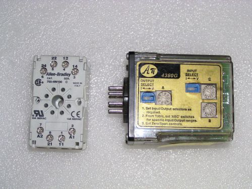 API 4380G Wide Range Signal Isolator DC/DC Transmitter Tested Take-Out 115 VAC