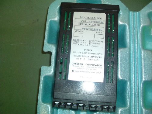 Chessell 750 process monitor control 750 010000/1 100-240vac new boxed for sale