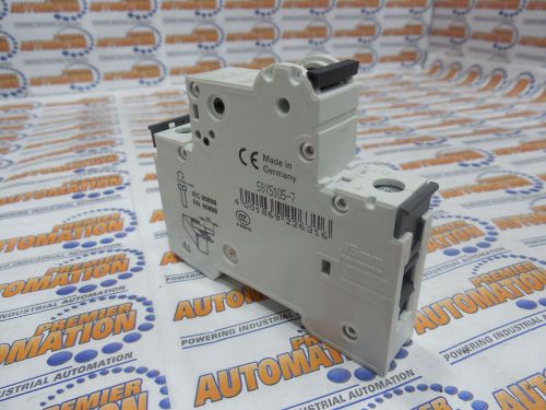 5SY5105-7 -- CIRCUIT BREAKER, SUPPLEMENTARY PROTECTOR,1P,0.5A,CURVE C