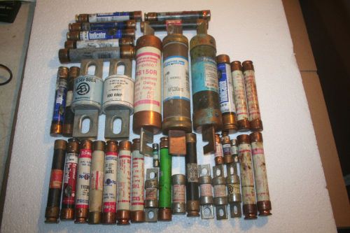 LARGE LOT QTY-60 Fuses and Fuse holders