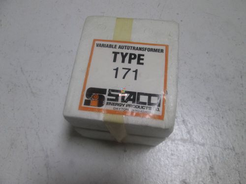 STACO TYPE 171 VARIABLE TRANSFORMER (MISSING KNOB) *NEW IN A BOX*