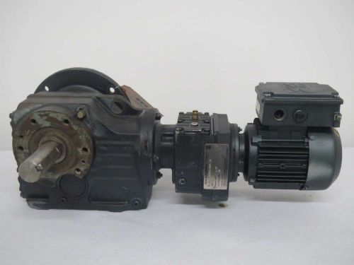 Sew eurodrive kaf67/b 160:1 1/2hp 460v-ac 1700/127rpm gear motor b363821 for sale