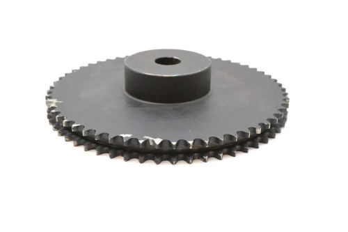 NEW MARTIN D35B57 3/4 IN ROUGH BORE DOUBLE ROW CHAIN SPROCKET D404719