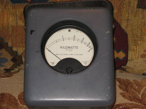 Bird electronic corporation model 48 type r  rf watt meter for sale