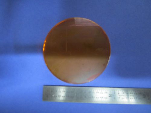SYNTHETIC ZnSe ZINC SELENIDE CRYSTAL WAFER OPTICAL LASER HP 5517 #3 INFRARED
