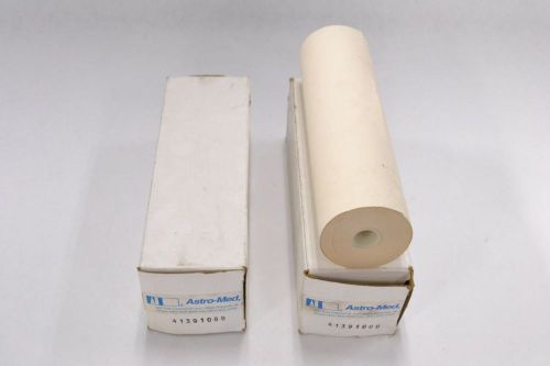 LOT 2 ASTRO-MED 41391000 8CH THERMAL ARRAY RECORDING CHART PAPER ROLL B311724