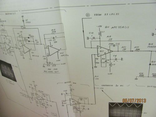 ANRITSU MODEL ME434A/B/C,*: Microwave System Analyzer - Maint Manual schem 16826