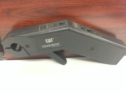 Caterpillar CAT Clamp-On Ammeter 8T900 - AC/DC - 1200 AMP - Black - No Probes