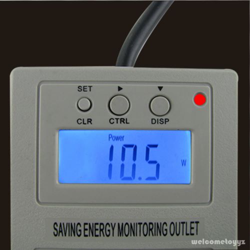 Lcd display digital energy monitoring power meter watt hour outlet us for sale