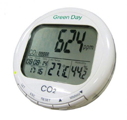 Az7788 co2 monitor carbon dioxide detector air quality temperature az-7788 for sale