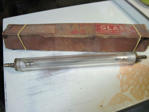 Vintage glass g p h gasoline flow meter. ser.003888.brooks rotameter co. for sale