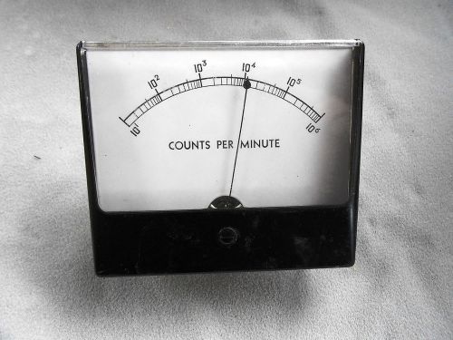 VINTAGE SIMPSON COUNTS PER MINUTE FREQUENCY METER HAM RADIOS COMMUNICATION USED