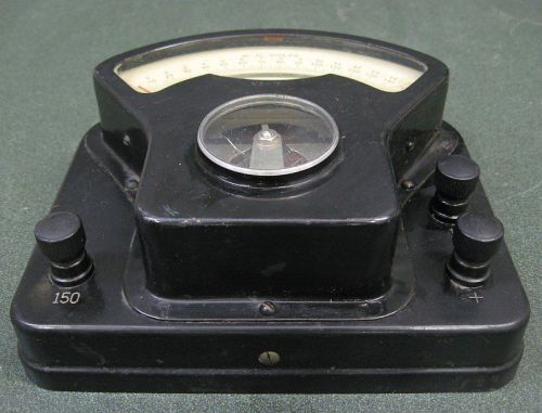 Central scientific cenco 0-150  d.c. volt meter dc voltmeter for sale
