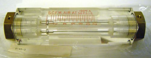 New air dry company 6185-3 flow rate indicating meter scfm air 61853 for sale