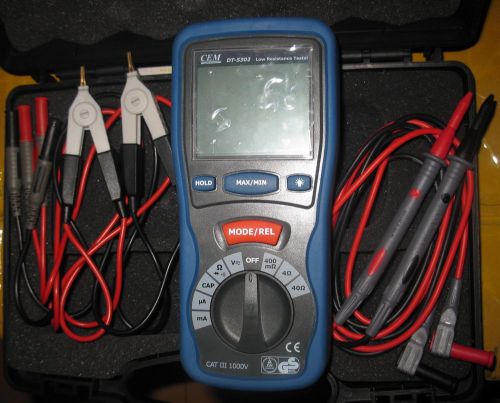 High-Accuracy Kelvin(4-wires) Small Low Resistance Milliohm Meter Multimeter5302