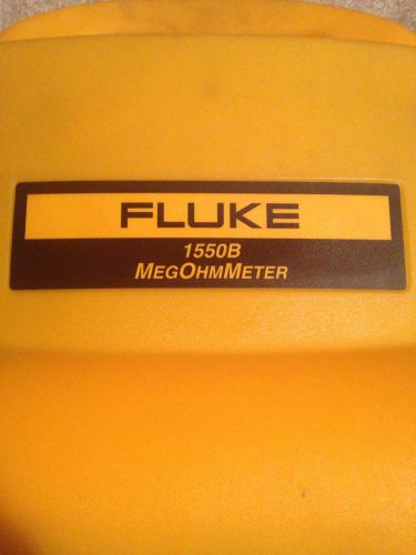 Fluke 1550B Megohmmeter