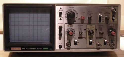 Hitachi V-212 Analog Oscilloscope – 2-Channel, 20 MHz