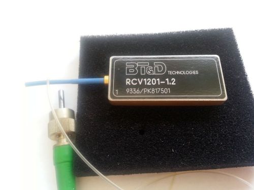 BT-D Technologies RCV1201-1.2  Fiber Optic LReceiver used