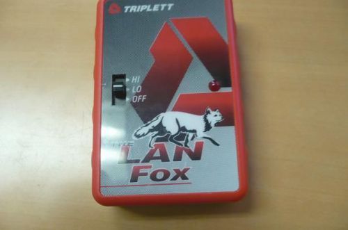 Triplett The Fox LAN Tracer tone  no battery