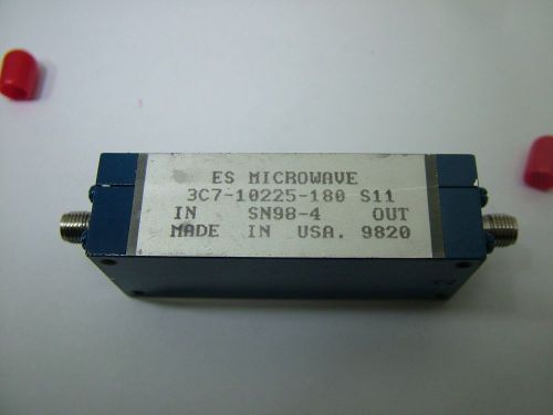 Rf filter bandpass es microwave cf 10.2ghz   bw 180mhz   3c7-10225-180  10.368 for sale