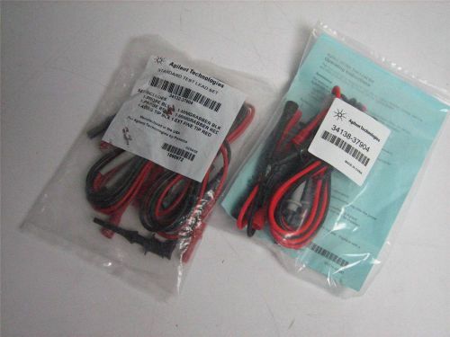 Lot of 2 Agilient Standard Test Lead Sets 31432 &amp; 34138A (ma 0)