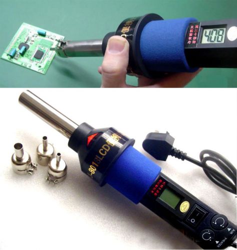 For bga nozzle 220v 450°c 450w lcd soldering station hot air gun ics smd desolder for sale