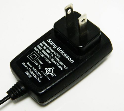 Sony ericsson cst-13 nadp-2ebb a/c power supply adapter 50/60 hz 4.9 v 450 ma for sale