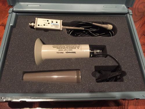 Tektronix tek p6015a 1000x high voltage probe 75mhz w/ case and accessories for sale