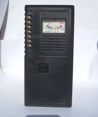 Radiation detector meter dx-2 / colored analogue meter new made in the usa boxed for sale