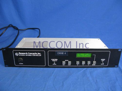 Research Concepts RC1000A Automatic Satellite Antenna Controller