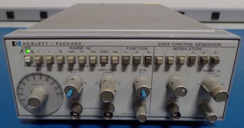 HP Agilent 3312A Function Generator, .01 HZ - 10 kHz