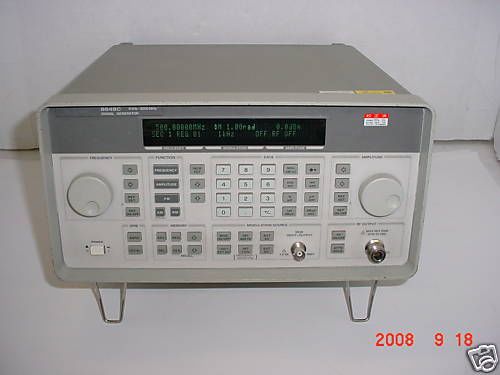 Hp/agilent 8648c signal generator with option 1e5 for sale