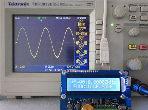 0-5mhz dds function signal generator module arbitrary waveform  + sweep for sale