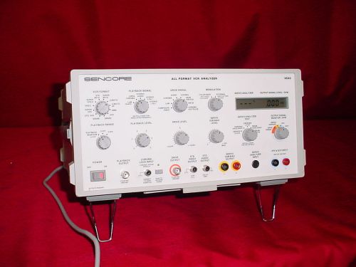 Sencore VC93 All Format VCR Analyzer Electrical Test Equipment System