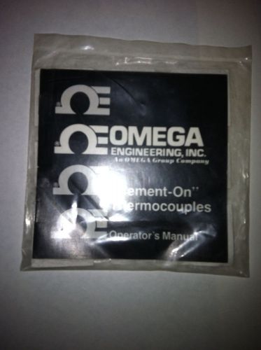 Omega cement on foil thermocouple c01-k for sale