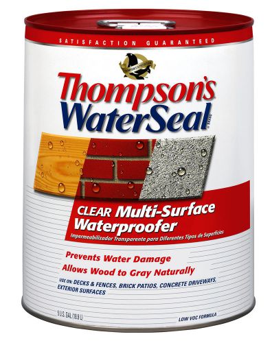 Thompsons 24105 5 gallon clear waterseal multi-surface waterproofer for sale
