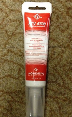 Momentive rtv 6708 translucent general purpose adhesive 2.8 fl oz. for sale