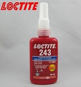 Loctite243 glue screw glue blue glue anaerobic adhesive 243 50ml for sale