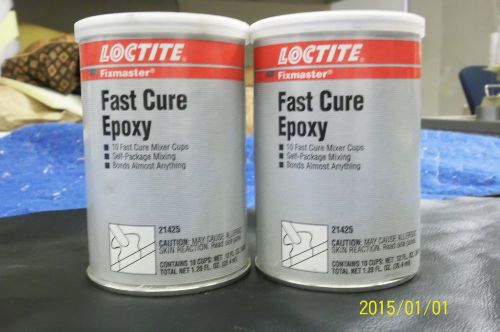 Lot w/ 2 loctite fast cure epoxy for sale