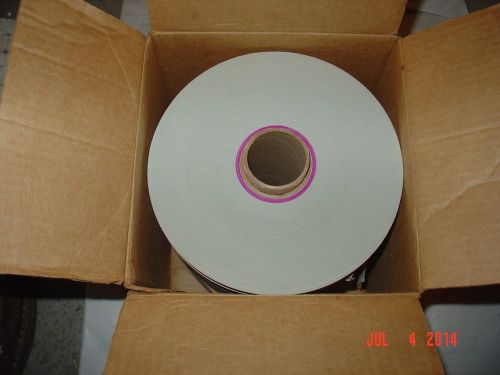 Teletype perforator tape - 9 rolls lt blue 8&#034; x 2&#034; dia 11/16&#034; oiled baudot tape for sale