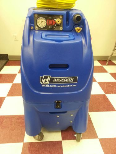 Sandia 12 gal dual 2 stage vacs heated  carpet extractor 210&#034; lift portable for sale